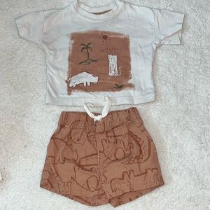 Newborn Carter’s summer outfit